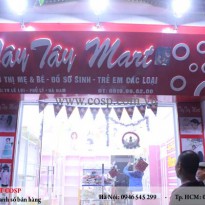 Thiết kế thi công nội thất cửa hàng mẹ và bé - Chị Giang - Hà Nam